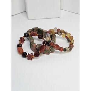 Lot Of Handmade Natural Stone Bracelets (3)